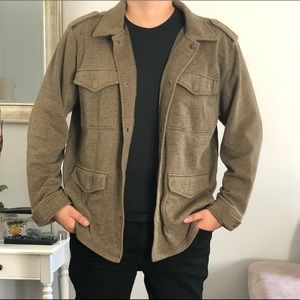 vans army green jacket